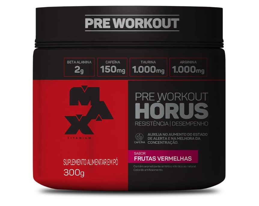 Pré treino Horus Max Titanium